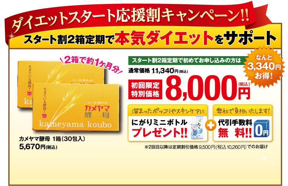 しっかりスタート応援割りキャンペーン!!
