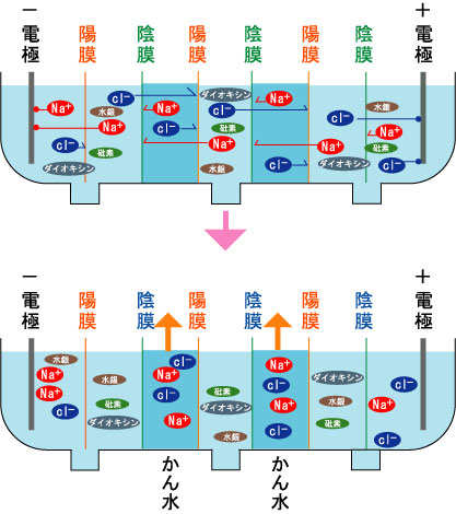 イオン交換膜図解