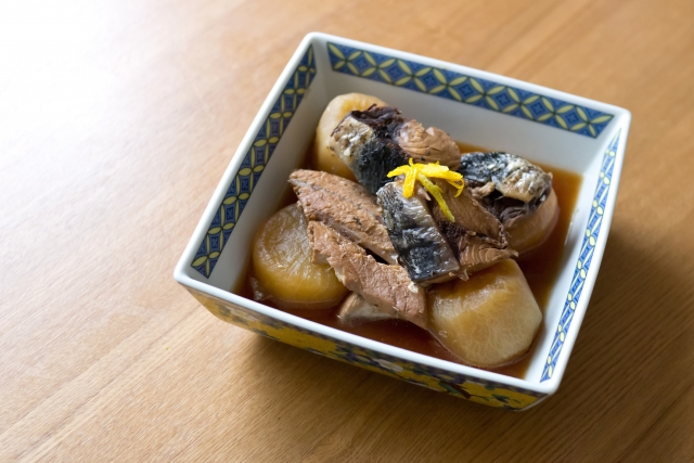 大根と青魚の煮物